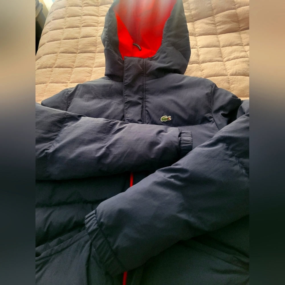 Big boy Lacoste coat